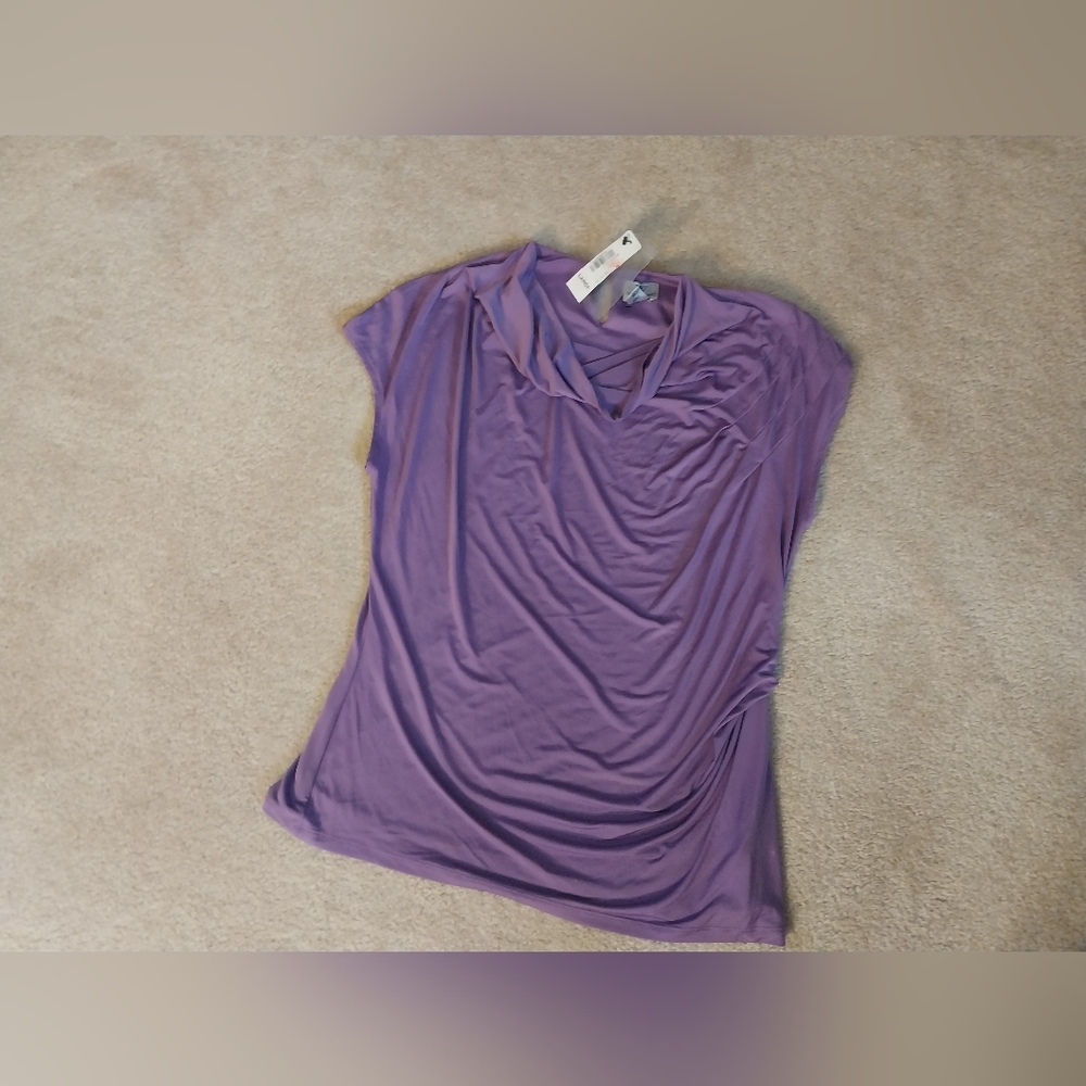 Purple dress shirt